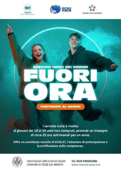 Servizio Civile nel Comune di Tezze sul Brenta. 