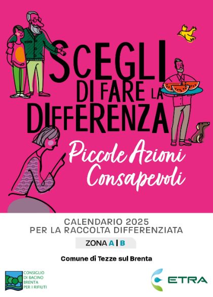 Distribuzione Calendario Rifiuti 2025