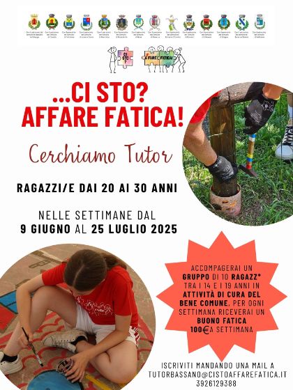 ...CI STO? AFFARE FATICA! CERCHIAMO TUTOR! ...CI STO? AFFARE FATICA! CERCHIAMO TUTOR!