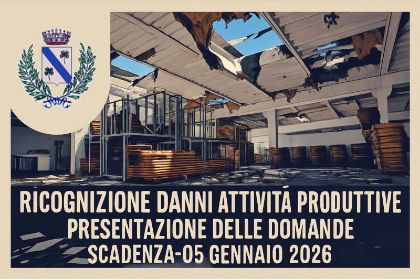 CONTRIBUTI PER I DANNI CAUSATI DAL MALTEMPO DELL’ESTATE 2023 - DITTE