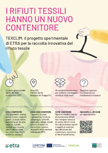 AL VIA LA SPERIMENTAZIONE DEL PROGETTO TEXCLIM!