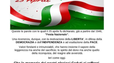 ANNIVERSARIO 25 APRILE 2026