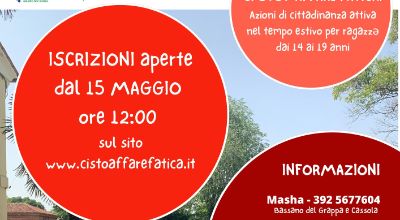 Progetto "Ci sto? Affare Fatica!"